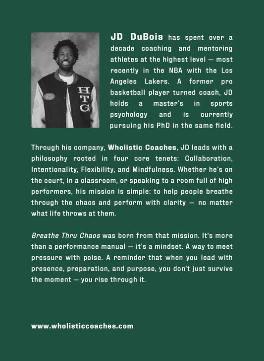 (Hard Cover) Breathe Thru Chaos: A Guide to Performing Under Pressure